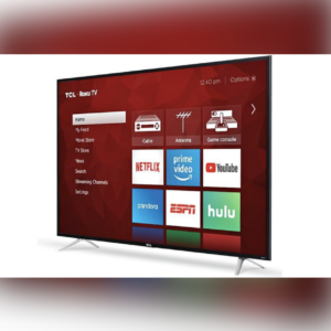 TCL 65" CLASS 4-SERIES 4K UHD HDR ROKU SMART TV - 65S405