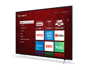 TCL 65" CLASS 4-SERIES 4K UHD HDR ROKU SMART TV - 65S405